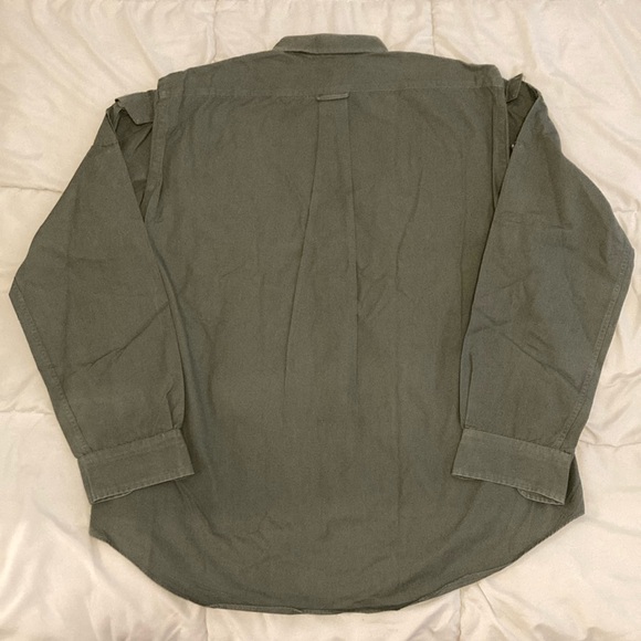 Rare!! Vintage Willis and Geiger Shooting Hunting Shirt Army Green Size XL - Picture 2 of 12